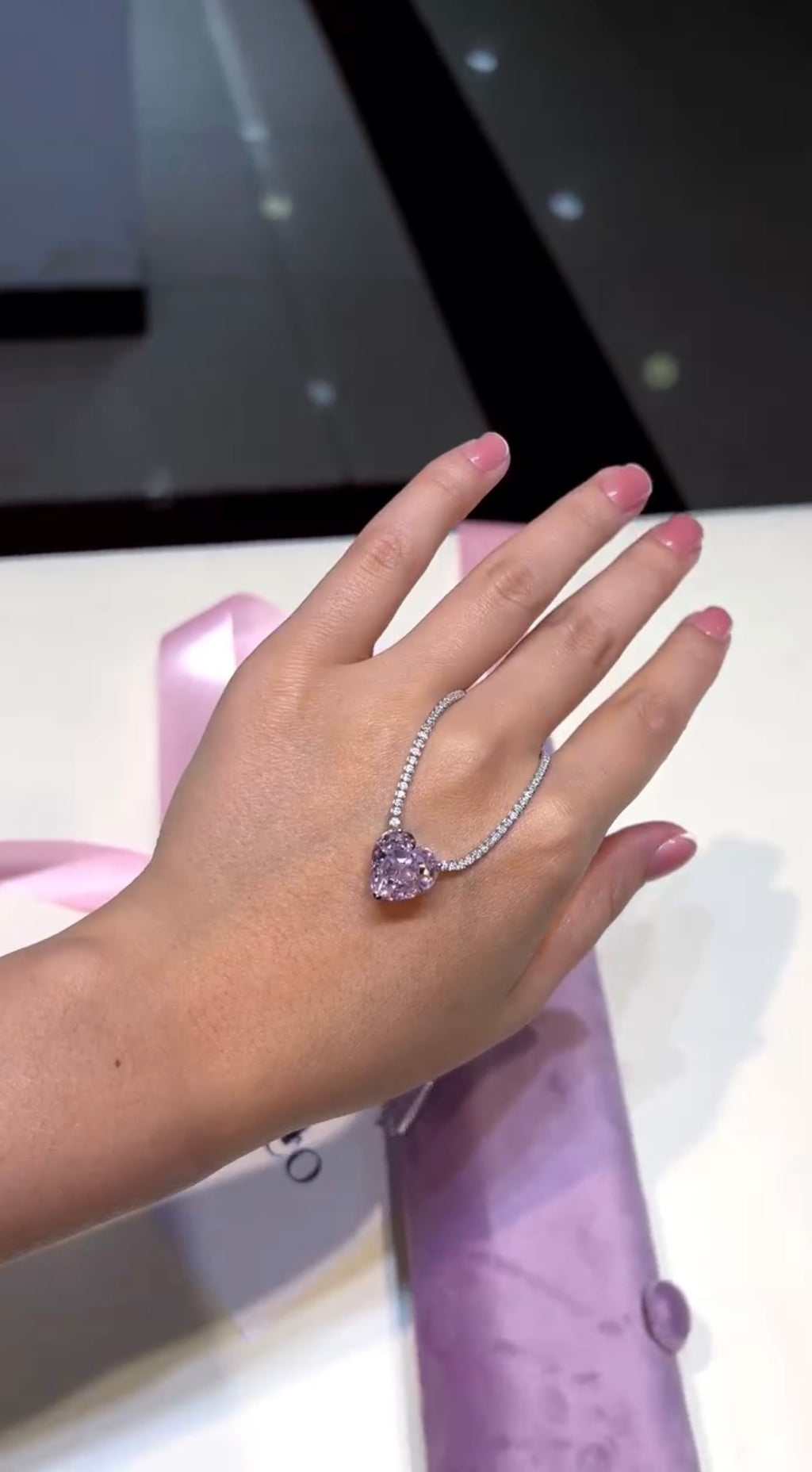 Diamond heart Necklace