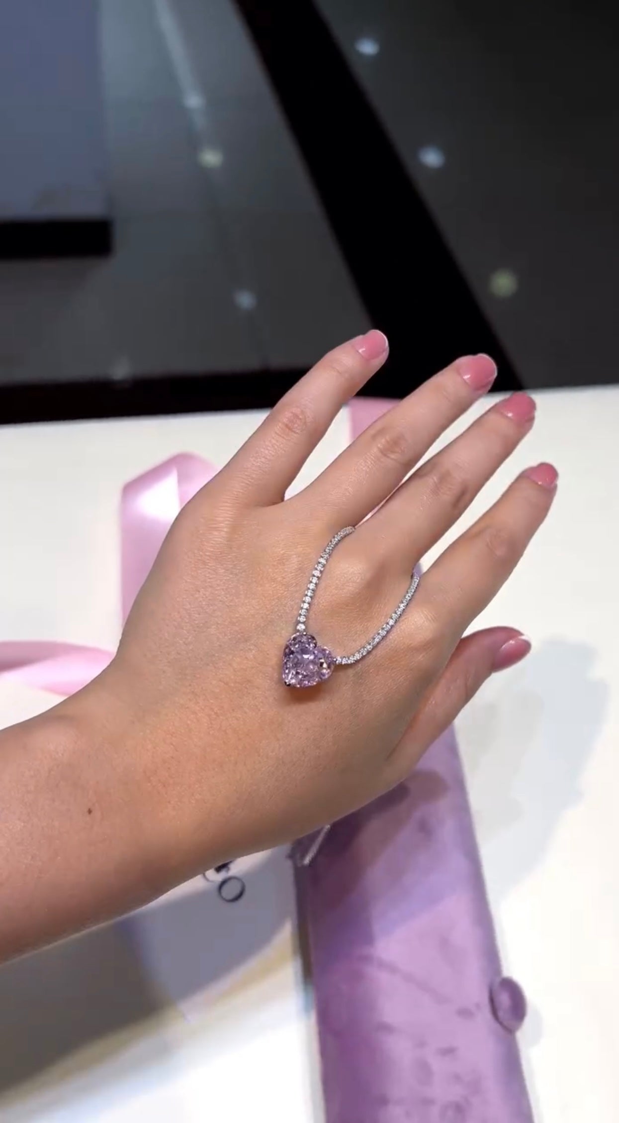 Diamond heart Necklace