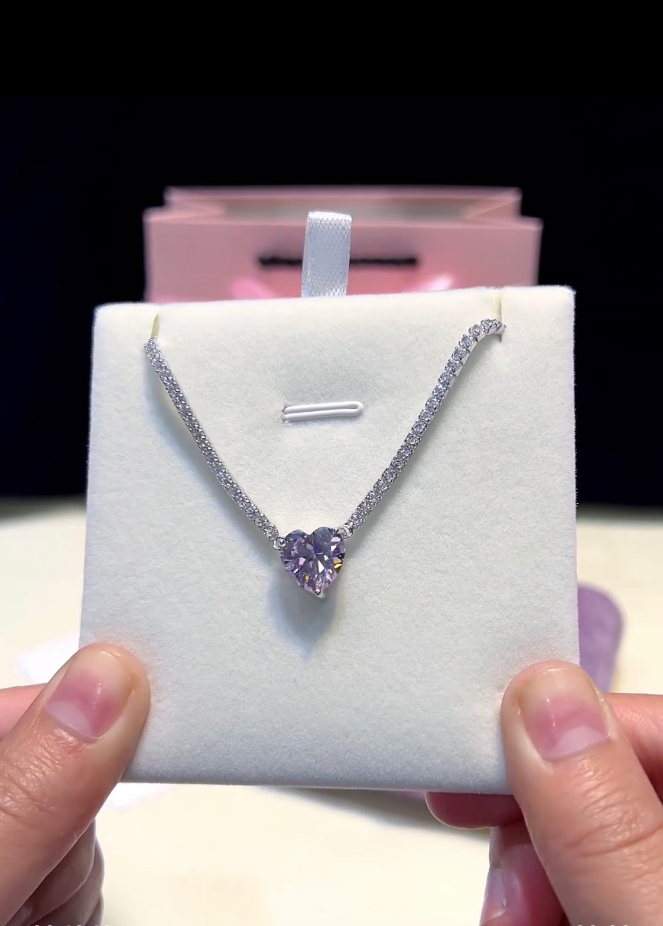 Diamond heart Necklace