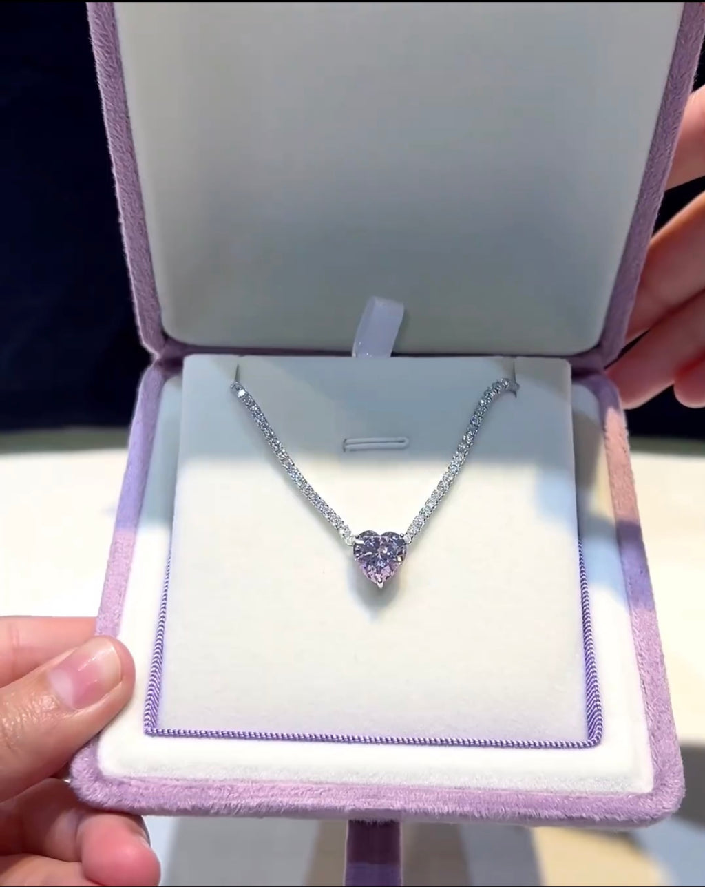 Diamond heart Necklace