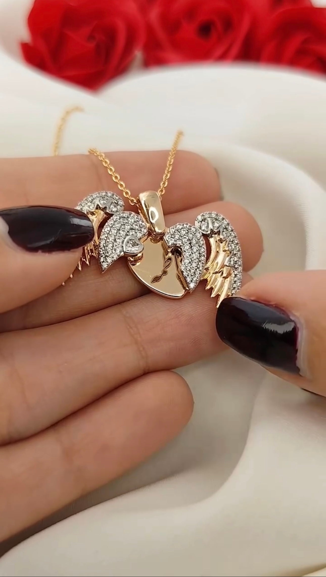 Heart Wings Necklace